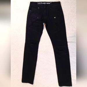 Men's Distressed Fit Jeans Size 32R